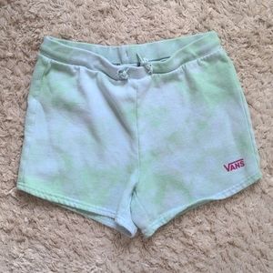 Vans tie dye shorts